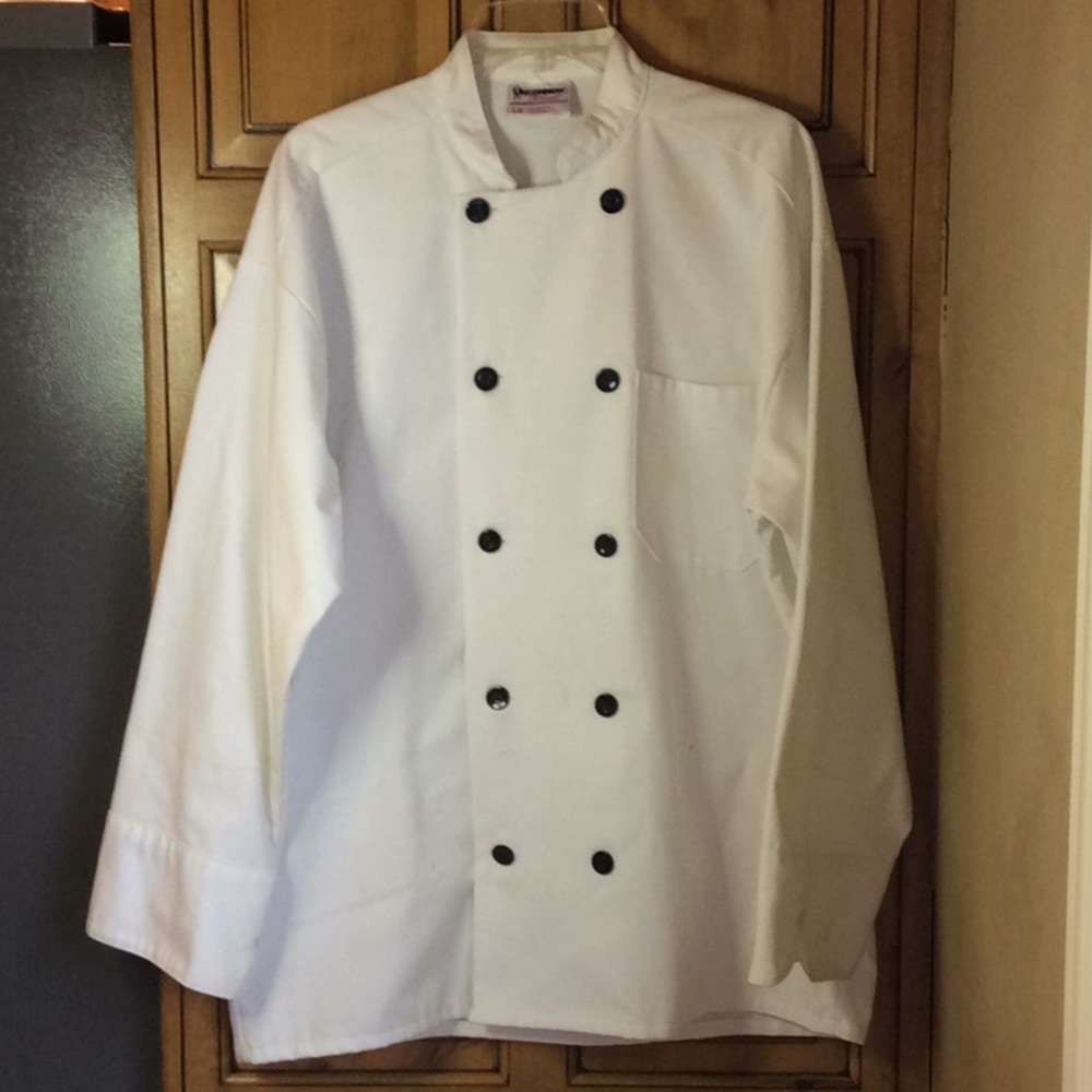 FINAL SALE PRICE Chef Jacket in Large - Cook up a Storm!